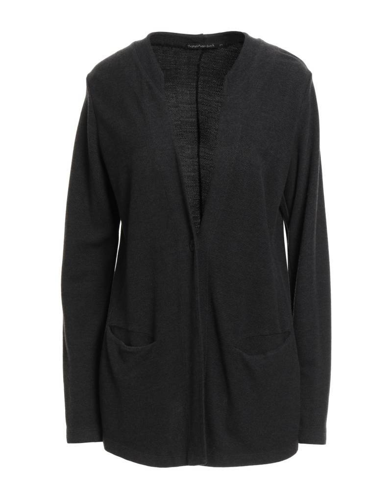 TRANSIT Strickjacke Damen Braungrau von TRANSIT