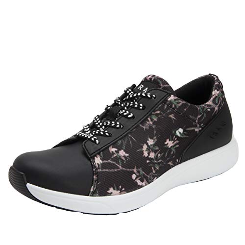 Traq By Alergia Qest Damen Smart Walking-Schuh, Schwarz (Jungle Fauna), 39 EU von TRAQ BY ALEGRIA