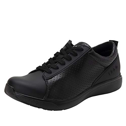 Traq By Alergia Qest Damen Smart Walking-Schuh, Schwarz (Perf Black), 36 EU von TRAQ BY ALEGRIA