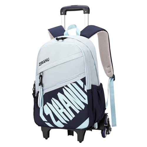Schulrucksack mit Rollen Mädchen Jungen Teenager Trolley Kinder Rucksack mit Rollen Schule Schultasche Trolley Schulranzen Roller Kinder 47x30x18cm Schulrucksack mit Rollen Mädchen Jungen Teenager Trolley Kinder Rucksack mit Rollen Schule Schultasche Trolley Schulranzen Roller Kinder 47x30x18cm von TRAVELKNOT
