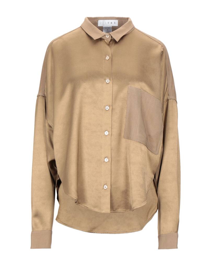 TRE by NATALIE RATABESI Hemd Damen Khaki von TRE by NATALIE RATABESI