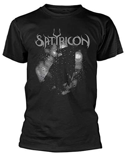 Satyricon T-Shirt "Black Crow On A Tombstone" Gr. L, Schwarz von TRE