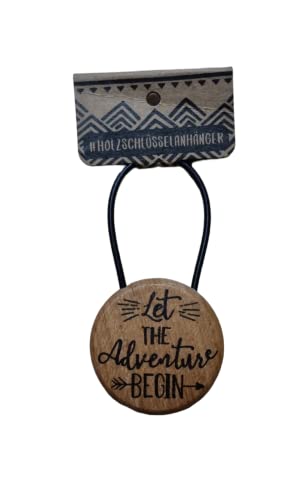TRENDHAUS Holz-SCHLUESSELANHAE Adventure von TRENDHAUS