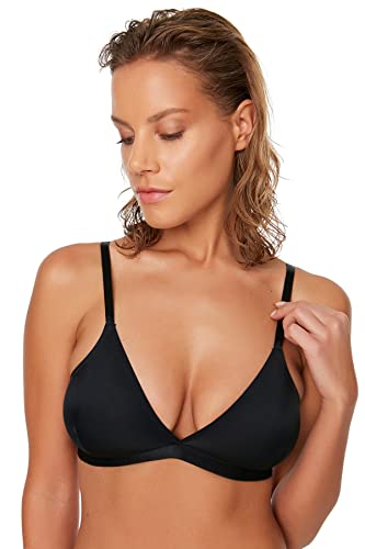 Trendyol Damen Unterwäsche Gewebter BH, Schwarz, M von TRENDYOL