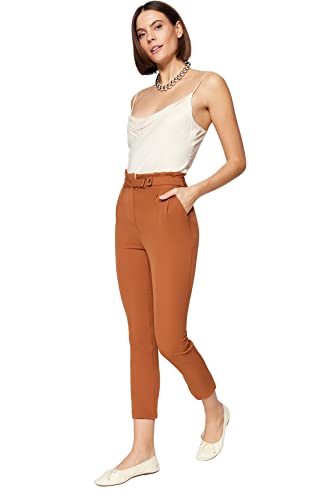 Trendyol, braune Schnapphosen, braun, 36 von TRENDYOL