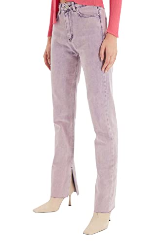 Trendyol, Lila Tip High Taille Slim Flare Jeans, Lila, 34 von TRENDYOL