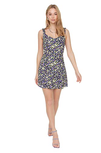 Trendyol Damen Delicate Dress, Navy, 40 EU von TRENDYOL