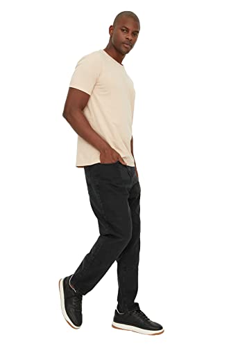 Trendyol, schwarze männliche Relax Fit Jeans, schwarz, 29 von TRENDYOL