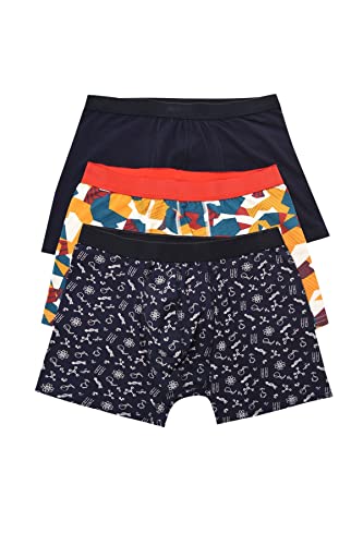 Trendyol Herren Menswear Normal Waist Boxer Shorts Unterhose, Very Colorful, L von TRENDYOL