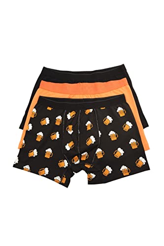 Trendyol Herren Menswear Normal Waist Boxer Shorts Unterhose, Very Colorful, L von TRENDYOL