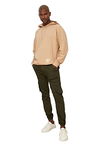 Trendyol, Khaki Jungen Fracht Jogger Hosen, Khaki, 36 von TRENDYOL