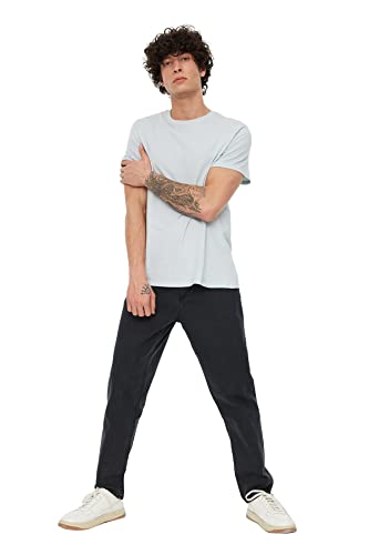 Trendyol Men's Männliche Relax Fit Jeans, Black, 29 von TRENDYOL