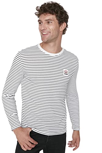 TRENDYOL Herren T-Shirt mit Rundhalsausschnitt, Übergröße, Standardgröße Hemd, weiß, XXL Größen von TRENDYOL