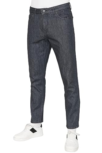 TRENDYOL Herren Trendyol Herren Hoher Bund Relaxed Jeans, Anthracite, 34 EU von TRENDYOL