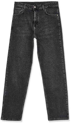 TRENDYOL MAN Herren Anthracite Baggy/ 90's Straight Fit Loose Denim Trousers Tmnss24je00012 Jeans, Anthracite, 31W EU von TRENDYOL