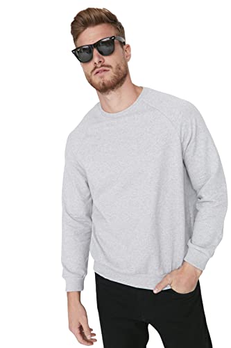 Trendyol Herren Gerade Lange Ärmel Regulär Sweatshirts von TRENDYOL