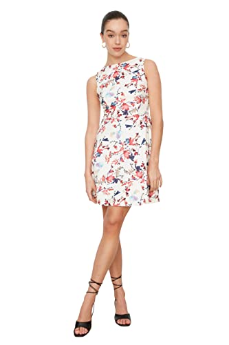 Trendyol Damen Floral Dress, Multi Color, 38 EU Trendyol Damen Floral Dress, Multi Color, 38 EU von TRENDYOL