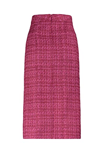 Trendyol Women's Damen Mini Straight Bleistiftrock Webstoff Rock Skirt, Fuchsie, 38 von TRENDYOL