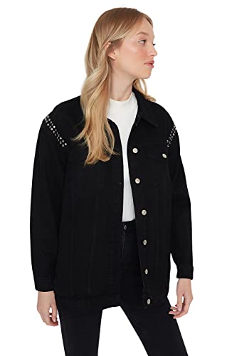 TRENDYOL Jacke - Schwarz - Regular Fit TRENDYOL Jacke - Schwarz - Regular Fit von TRENDYOL