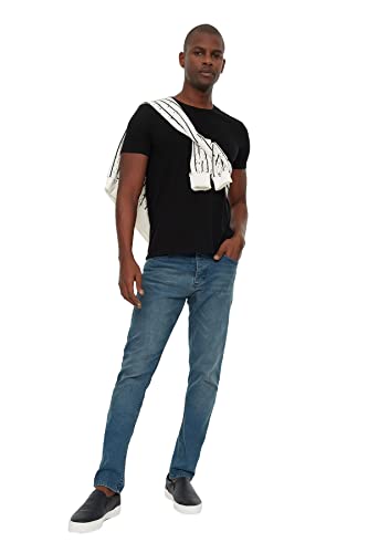 TRENDYOL Herren Indigo Heren Denim Skinny Jeans, Indigo, 31 EU von TRENDYOL
