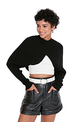 Trendyol Damen Gerade Lange Ärmel Regulär Sweater von TRENDYOL