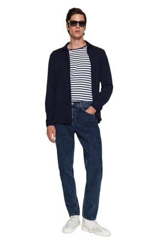 Trendyol Herren Gerade Wesentliche Passform Normale Taille Jeans von TRENDYOL