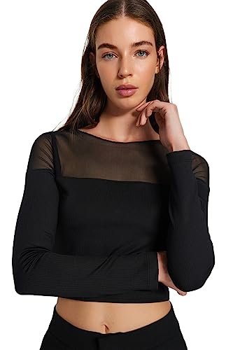 Trendyol Women's Damen Gerade Lange Ärmel Schlank Bluse Blouse, Black, M Trendyol Women's Damen Gerade Lange Ärmel Schlank Bluse Blouse, Black, M von TRENDYOL