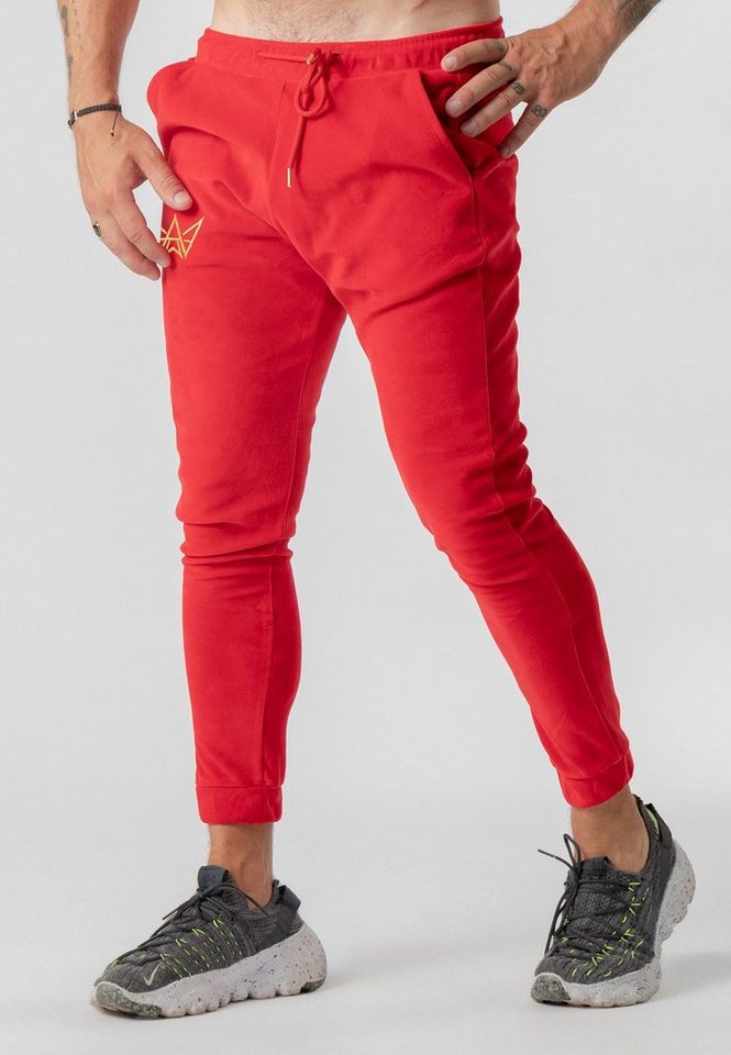 TRES AMIGOS Sweatpants Weiche Velours-Pants, Herren Homewear von TRES AMIGOS