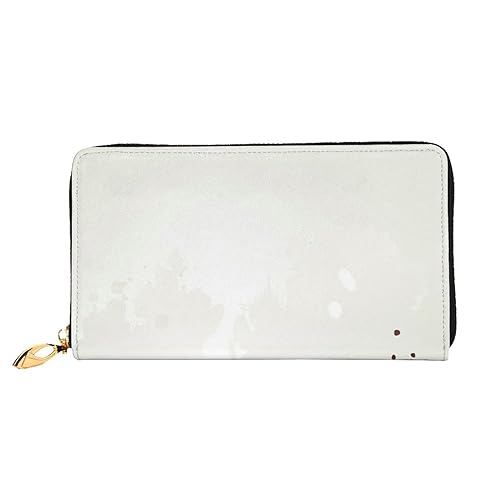 TRESILA Geldbörse Frauen Lange Leder Reißverschluss Geldbörse Telefon Kartenhalter Caseclutch Geldbörse Münze Organizer Brieftasche - Blüte Rose Blume, Blaugrün (Blumenmuster), Einheitsgröße von TRESILA