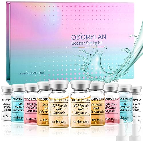 BB Facial Glow Starter Kit Hyaluronsäure Serum Skincare Mix Kit Hyaluronsäure Ampulle und Essence Foundation 10pcs Facial Serum Skin Therapy Kit BB Facial Glow Starter Kit Hyaluronsäure Serum Skincare Mix Kit Hyaluronsäure Ampulle und Essence Foundation 10pcs Facial Serum Skin Therapy Kit von TRESSON