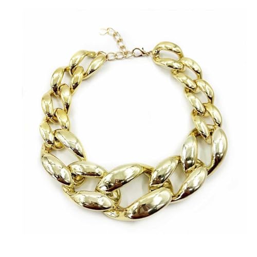 Hip Hop Punk Hip Hop Punk Chunky Chunky Chunky Chain Chunky Chain Chunky Chunky Chain Only Layers Adjustable Jewelry for Women Girl, 47cm, Kunststoff Hip Hop Punk Hip Hop Punk Chunky Chunky Chunky Chain Chunky Chain Chunky Chunky Chain Only Layers Adjustable Jewelry for Women Girl, 47cm, Kunststoff von TREWQ-US