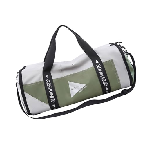Sporttasche, faltbar, Reisetasche, Handgepäcktasche, Wochenendtasche für Damen und Mädchen, wasserdicht, über Nacht, für Yoga, Wochenende, Übernachtung, weiß, Mass Beauty Sporttasche, faltbar, Reisetasche, Handgepäcktasche, Wochenendtasche für Damen und Mädchen, wasserdicht, über Nacht, für Yoga, Wochenende, Übernachtung, weiß, Mass Beauty von TRHEEE