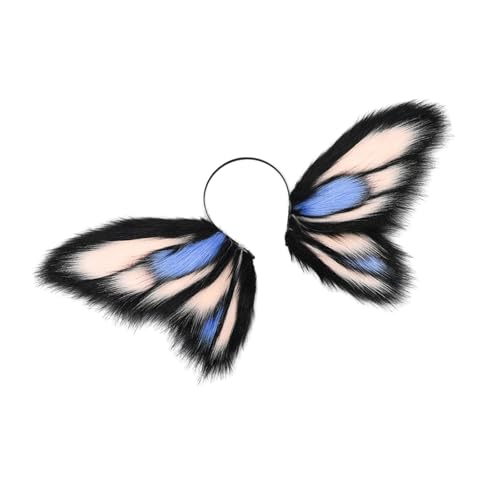 Stylish Anime Butterfly Hair Hoop Auffällige Kopfbedeckung Übergroß von TRHEEE