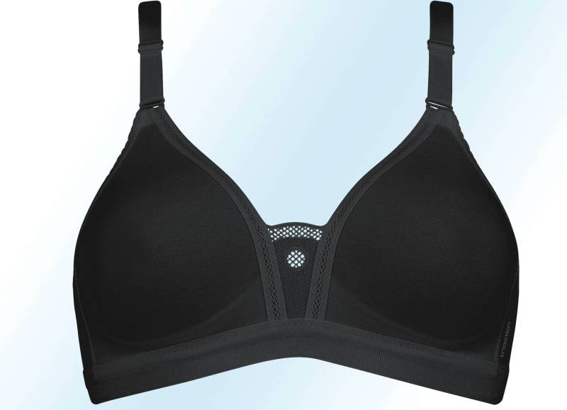 Triumph-Triaction-Trophy Sport-BH, Cup E, Schwarz, Größe 95 von TRIACTION BY TRIUMPH