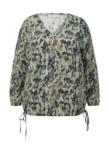 TRIANGLE Bluse aus Modalmix Navy 52 von TRIANGLE