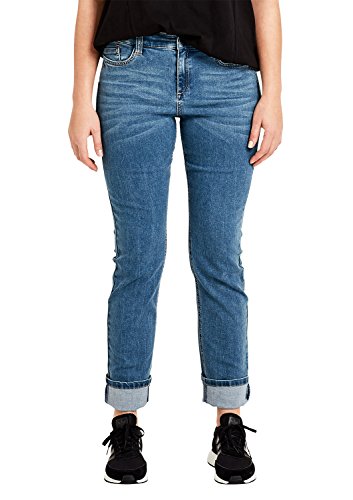 TRIANGLE Damen Curvy Slim: Stretchjeans Blue Denim Stretch 38.32 von TRIANGLE