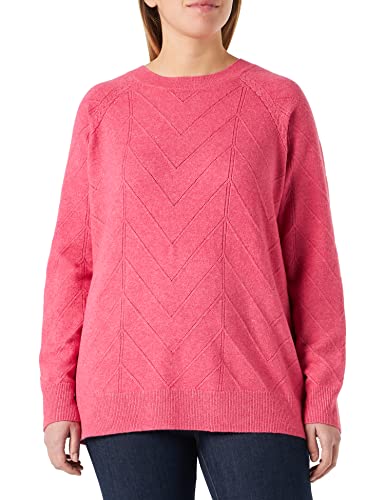 TRIANGLE Damen Strickpullover, Rosa, 48 EU von TRIANGLE