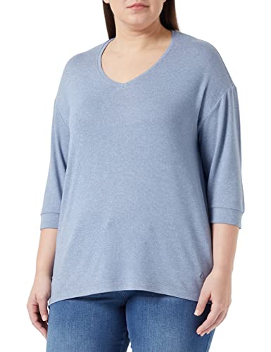 TRIANGLE Damen T-shirt T Shirt, Blau, 52 EU von TRIANGLE