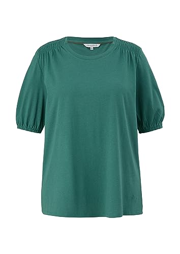 TRIANGLE Damen T-shirt T Shirt kurzarm, Blue Green, 52 EU von TRIANGLE