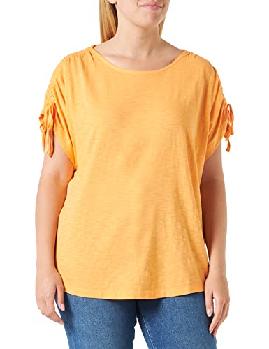 TRIANGLE Damen T-shirt T Shirt kurzarm, Orange, 54 EU von TRIANGLE