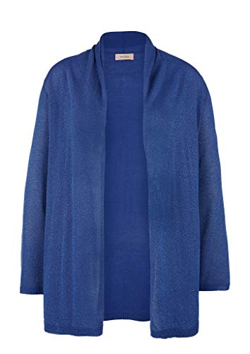 TRIANGLE Jacke langarm Strickjacke, Damen, Blau 50 EU von TRIANGLE