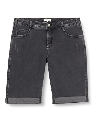 TRIANGLE Jeans Bermuda, Schwarz, 48 von TRIANGLE