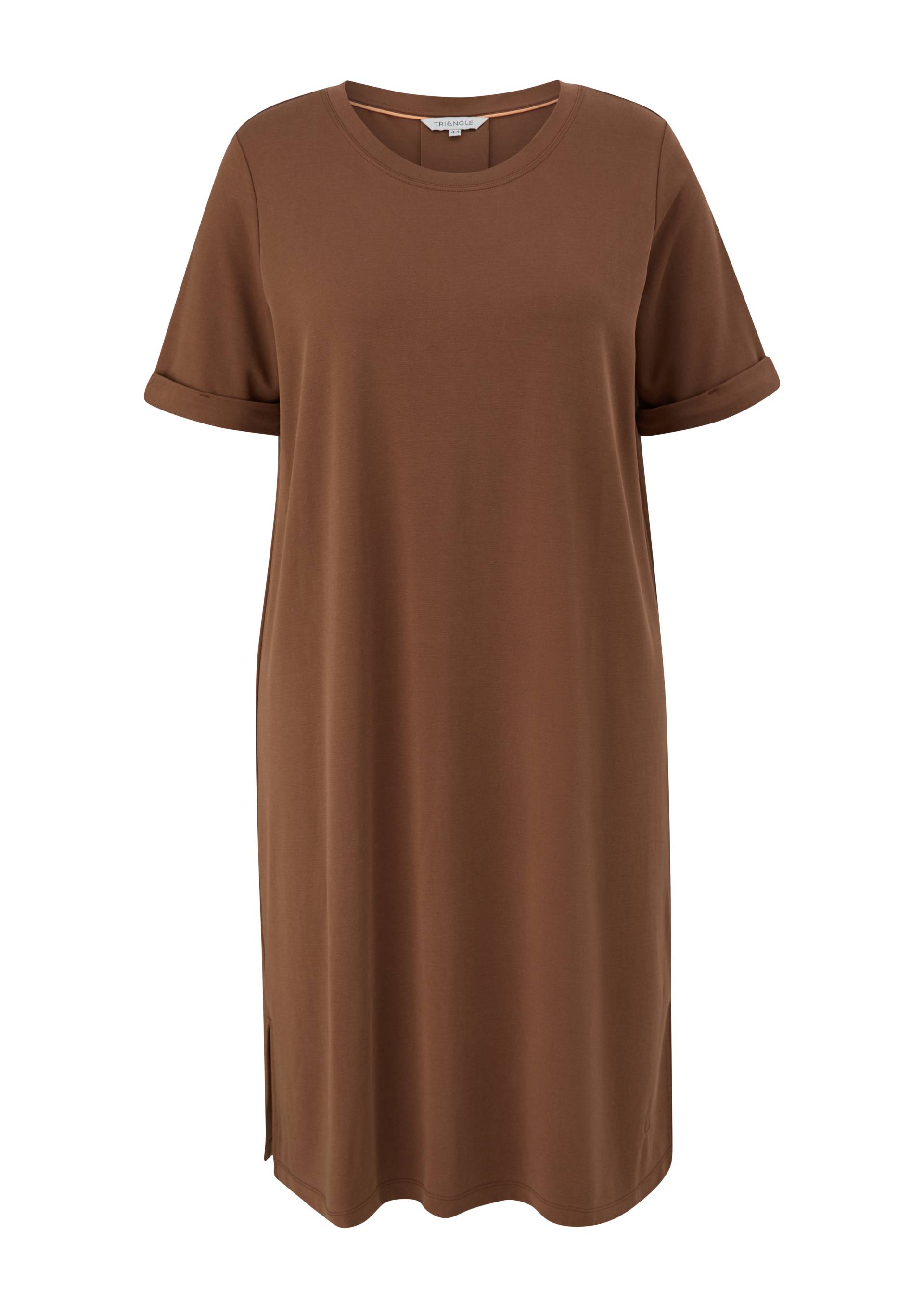 s.Oliver - Shirtkleid aus Modalmix, Damen, braun von s.Oliver