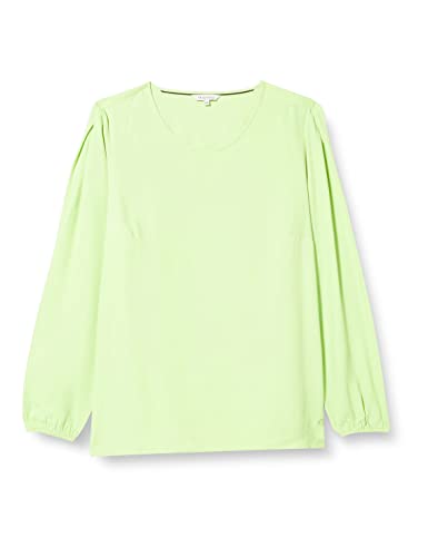 TRIANGLE Women's Bluse, Langarm, Green, 50 von TRIANGLE