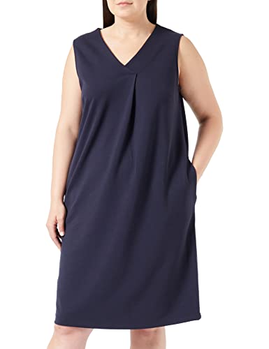 TRIANGLE Women's Midi Kleid, Blue, 54 von TRIANGLE