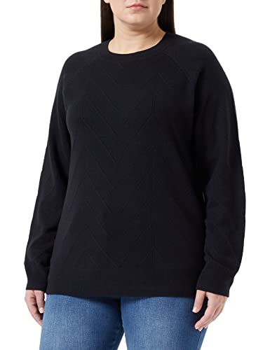 TRIANGLE Women's Strickpullover, schwarz, 46 von TRIANGLE