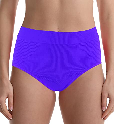 Trifolium Hose mit hoher Taille und leichter Bauchkontrolle zauberhaften Mieder-Slip (Fabriketikett XL,UK 16-18,Purple) von TRIFOLIUM