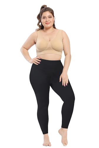 TRIFOLIUM Ultra-isolierende Thermo-Winter-Leggings mit Fleece gefüttert: Gemütlicher Komfort für kalte Tage, Prime Control Leggings Schwarz, 42-44 von TRIFOLIUM