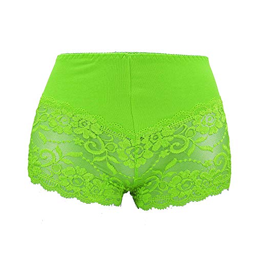 Trifolium Damen Sexy Spitzen-Höschen Unterwäsche French Slip Boxer Short, neon green, 16 Trifolium Damen Sexy Spitzen-Höschen Unterwäsche French Slip Boxer Short, neon green, 16 von TRIFOLIUM