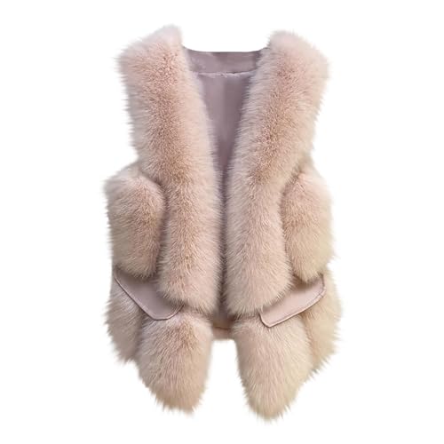Kunstpelze Weste Damen Mode Einfarbig Pelzweste Faux Lederweste mit Pelz Warme Pelzmantel Ärmellose Fellweste Große Größen Steppweste Winter Kunstfell Jacke Winterjacke Mantel Felljacke Pelzjacke Kunstpelze Weste Damen Mode Einfarbig Pelzweste Faux Lederweste mit Pelz Warme Pelzmantel Ärmellose Fellweste Große Größen Steppweste Winter Kunstfell Jacke Winterjacke Mantel Felljacke Pelzjacke von TRIGLICOLEUM